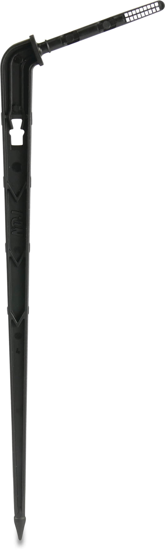 NaanDan Einsteckdorn Kunststoff Schlauchtülle 15cm Schwarz Typ Click Tif labyrinth (VE: 50 St.)