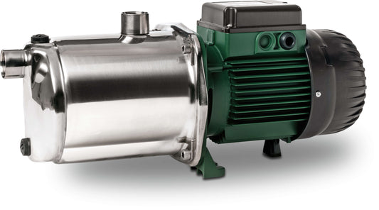 DAB EUROINOX 30/80M Mehrstufige Kreiselpumpe Edelstahl 304 1" Innengewinde 5,3A 230VAC Grün selbstansaugend