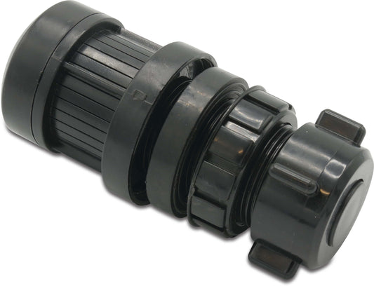 Wasserablass-Set schwarz