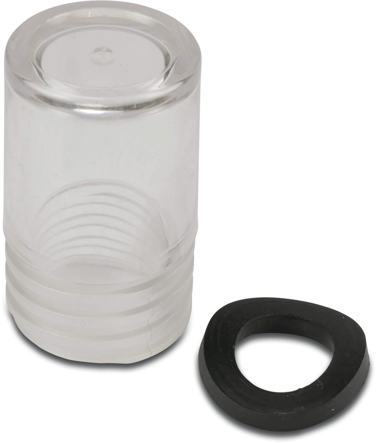 Schauglas mit O-Ring am Ventil vom FSP-Filter