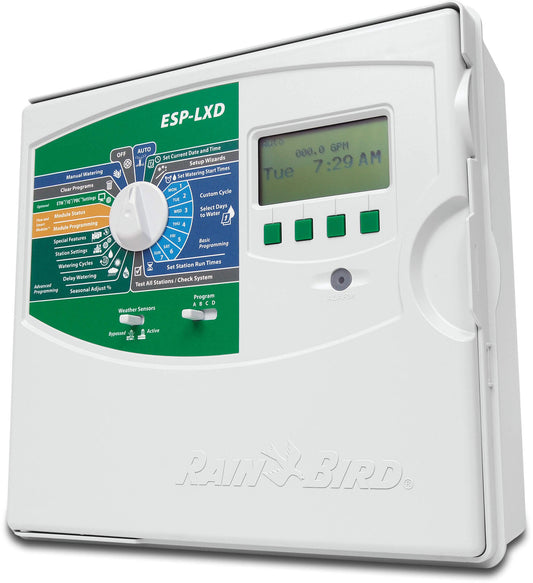 Rain Bird ESP-LXD universal Decoder Steuergeraet Kunststoff 24VAC Weiß 50 Stationen