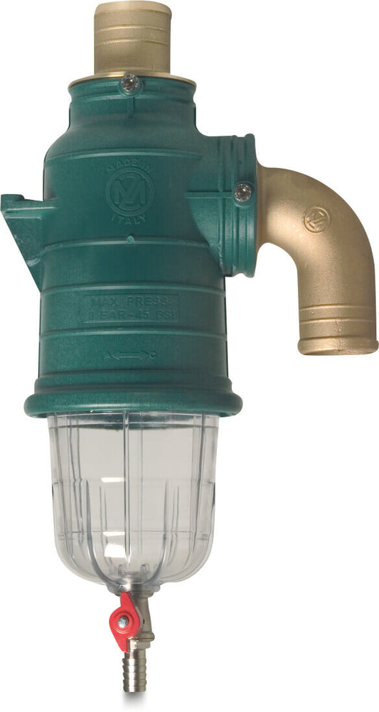MZ Siphon glasfaserverstärktes Nylon 50 mm Schlauchtülle Typ 024B