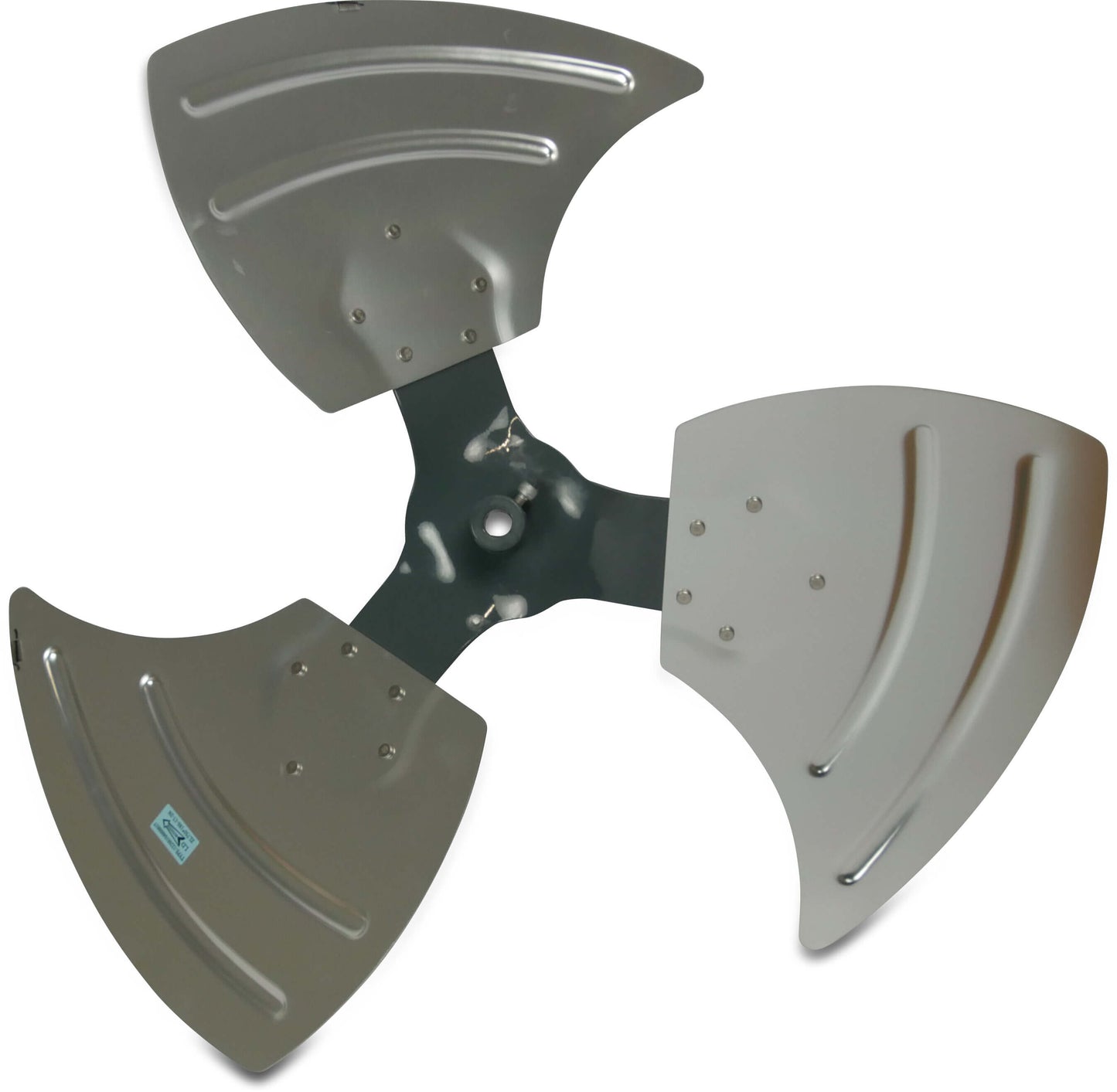 Axial Lüfterrad Aluminium glänzend 9005 rechtsdrehend