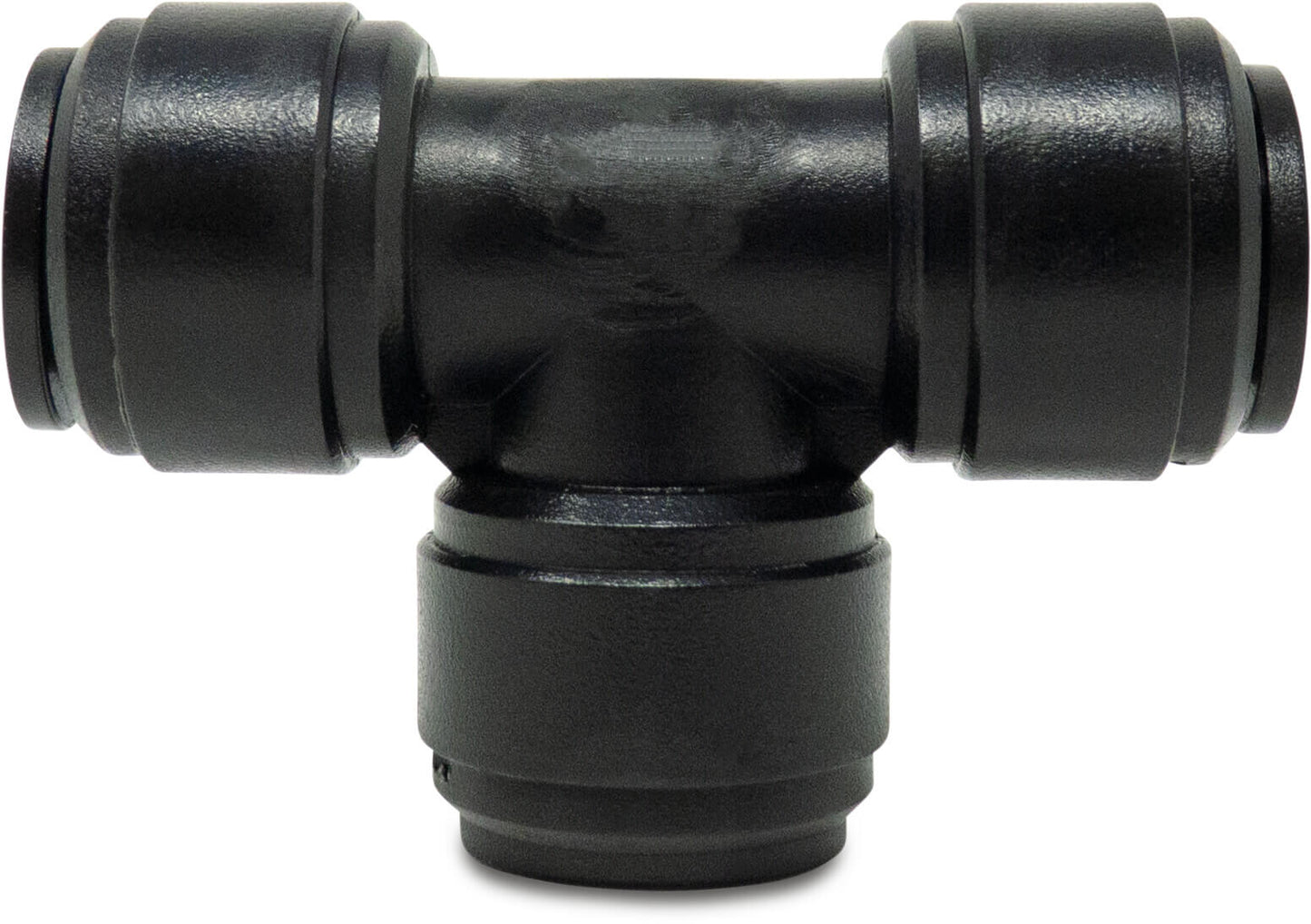 T-Stück 90° POM Einsteck 14bar Schwarz WRAS Typ Aquaspeed