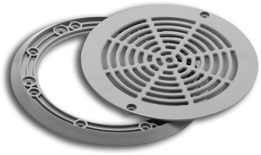 Ocean Abdeckung für Bodenablauf ABS 220 mm Grau