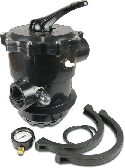 Pentair Mehrwegeventile Innengewinde Weiß für top mount Filter Typ 6-wege Schelle Ventil