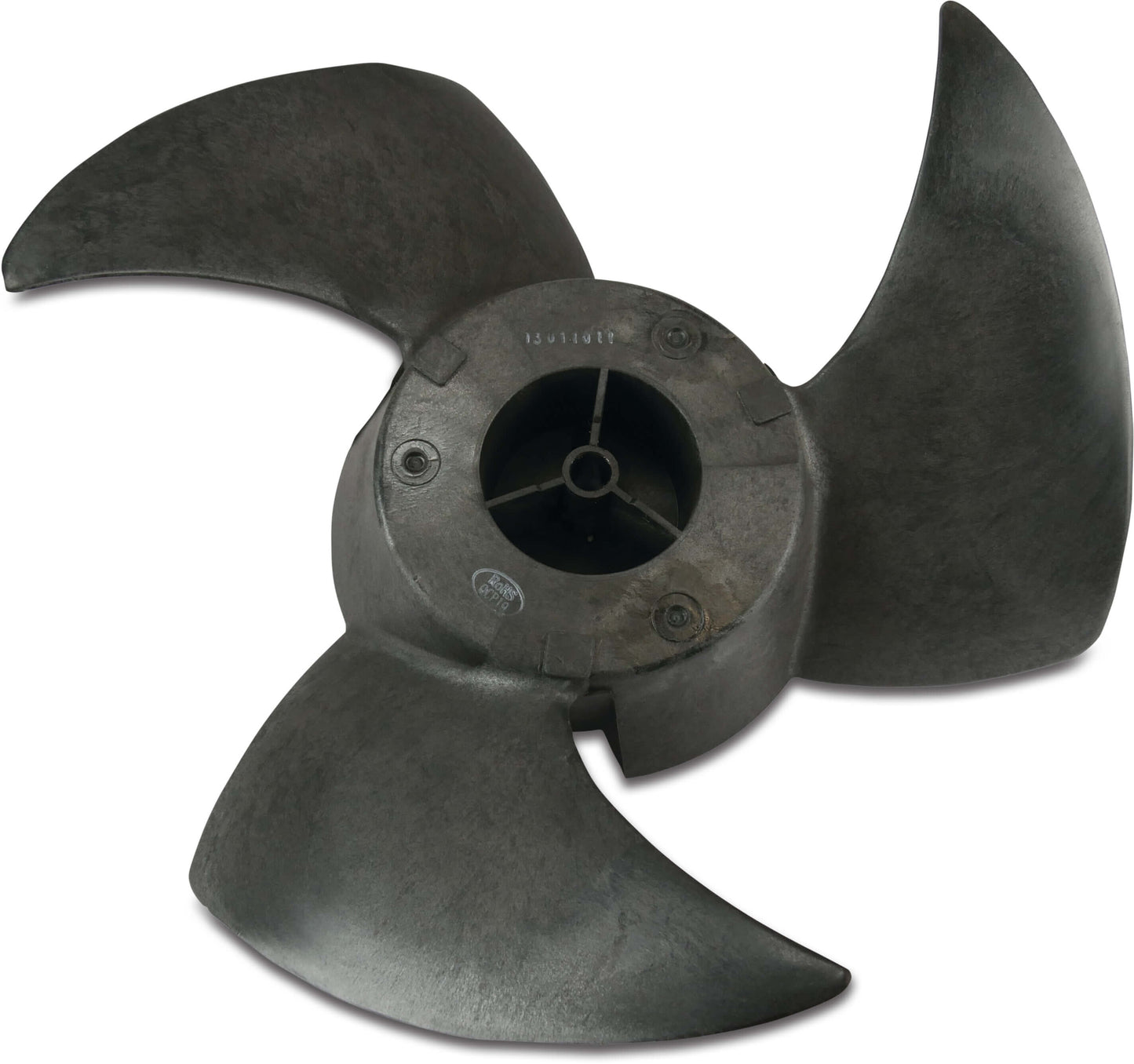 Lüfterflügel 420mm x 148mm, 9mm Bohrung im Uhrzeigersinn