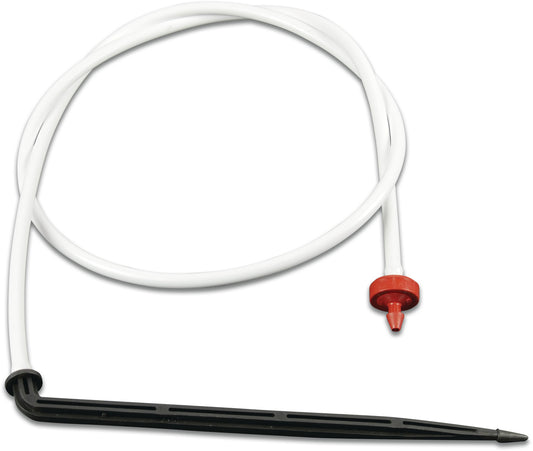 Netafim Tropfer set Kunststoff 4 mm x 4/7 mm Einsteck x Tülle 1,2ltr/h 80cm Schwarz Typ PCJ