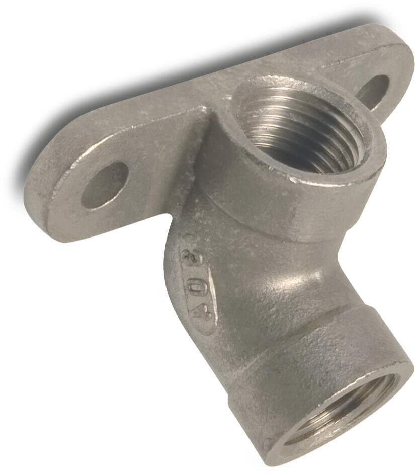 Tränkennippelhalter 15° Edelstahl 304 1/2" Innengewinde (VE: 10 St.)