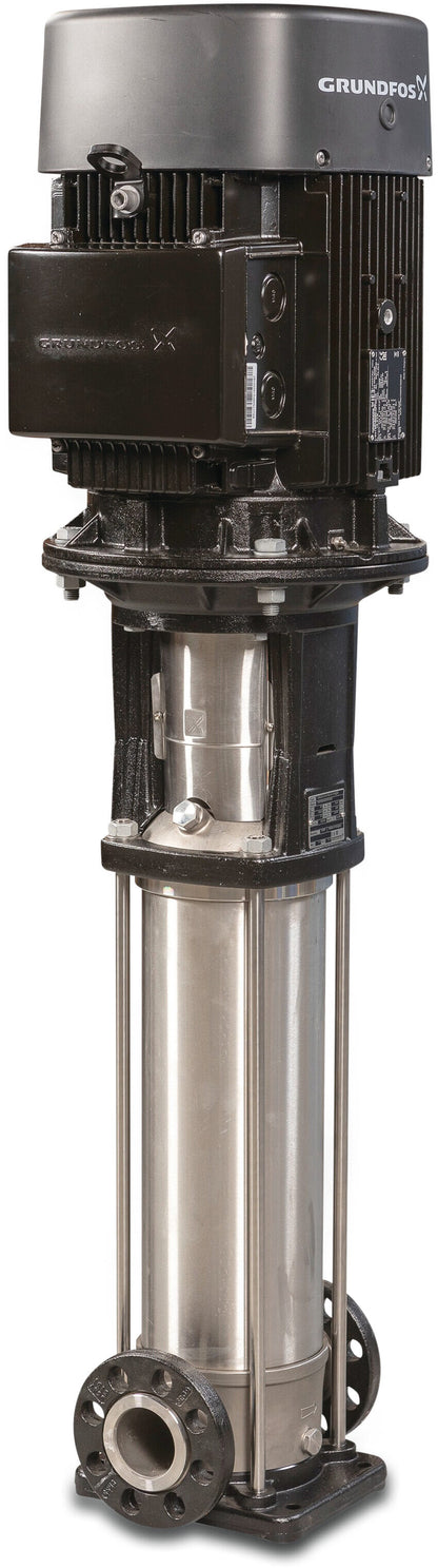 Grundfos Mehrstufige Kreiselpumpe Edelstahl DN35 DIN Flansch 2,5A 400VAC