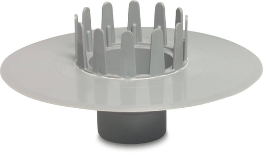 Kiesbehälter PVC-U 70/80/100 mm Grau Typ CO (VE: 20 St.)