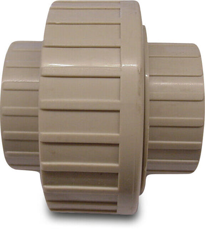 Verschraubung PP 3/4" Innengewinde 10bar Beige