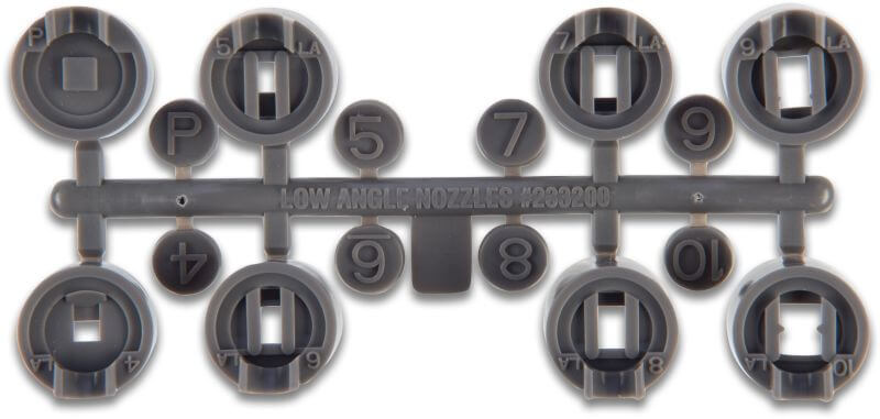 Hunter Düse Satz 5bar Grau Typ PGP Short range flat trajectory 233200