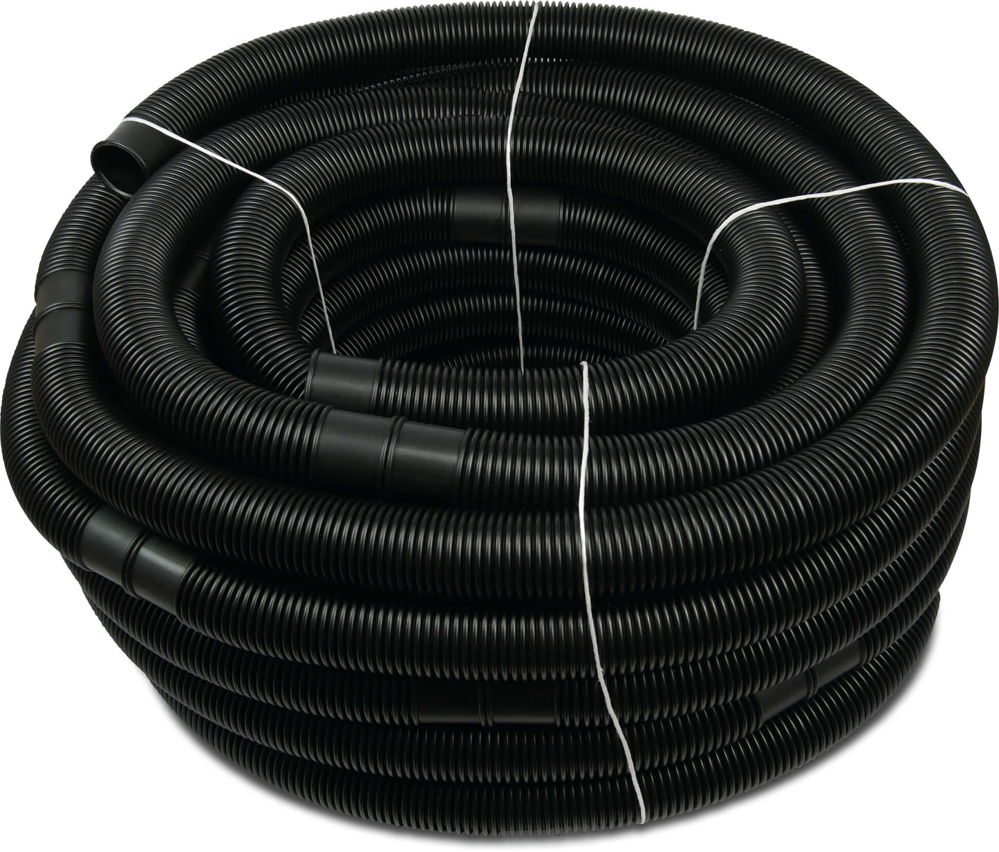 Klebeschlauch PE-LD 38 mm 1,5bar Schwarz 10m Muffe 0.5m Typ Filtrierung