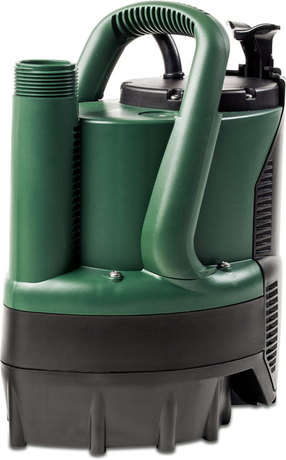 DAB Verty Nova 200M Tauchpumpe verstärkt Kunststoff 1 1/4" Außengewinde 1,3A 230VAC Grün/Schwarz mit Schwimmer