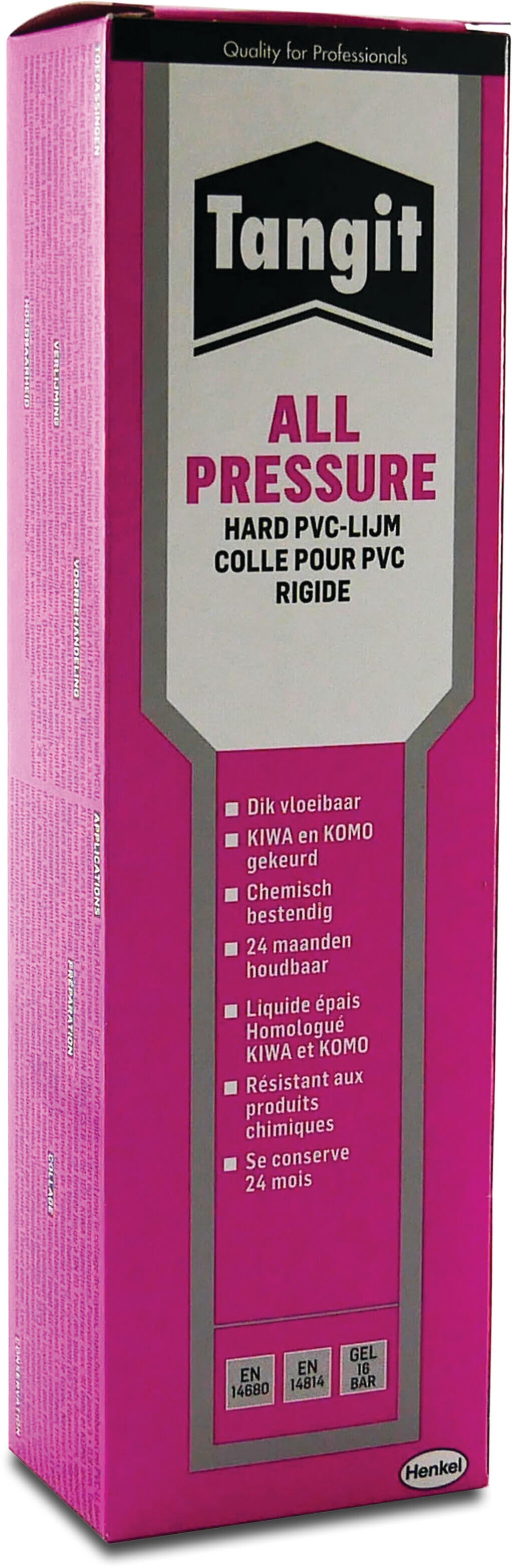 Tangit Kleber 125g Tube KIWA Typ All Pressure Label EN/DE