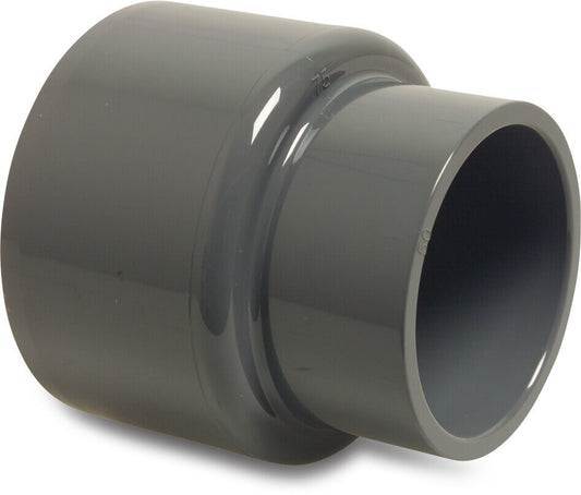 Profec Reduziermuffe PVC-U Klebemuffe 16bar Grau