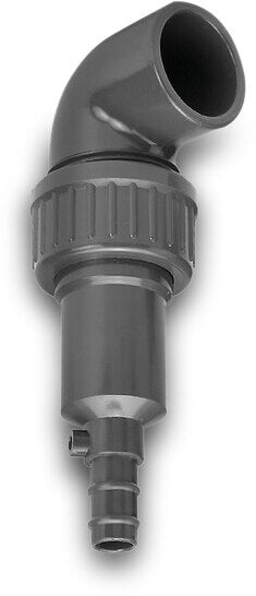 VDL Ablaufventil PVC-U 32 mm Klebemuffe 6bar Grau (VE: 10 St.)