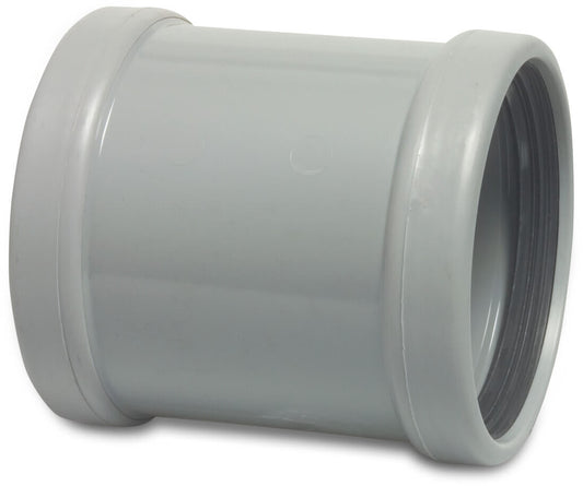 Reparaturmuffe PVC-U SN4 Steckmuffe DN300 Grau KOMO/BENOR