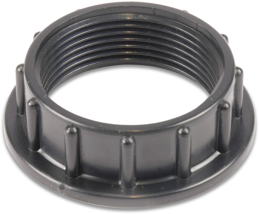 Mutter PA (Nylon) Innengewinde 6bar Schwarz