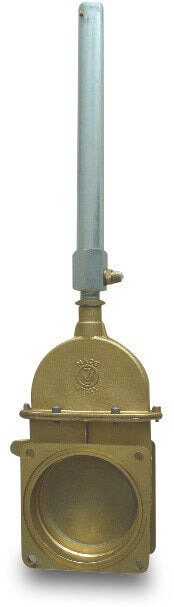 MZ Gülleschieber Messing 6" DIN Flansch 2,5bar Typ 0074