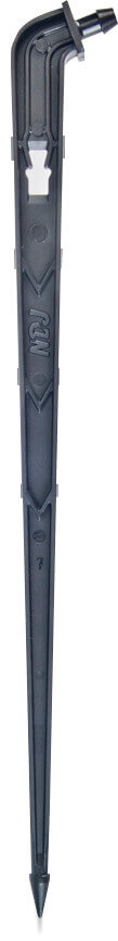 NaanDan Einsteckdorn Kunststoff Schlauchtülle 15cm Schwarz Typ Click Tif drop guide slim (VE: 50 St.)