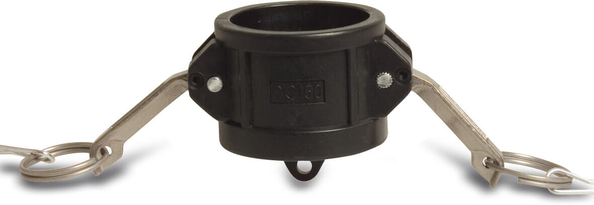 Blindkupplung PP M-Teil Kamlock 7,5bar Schwarz Typ Kamlock DC