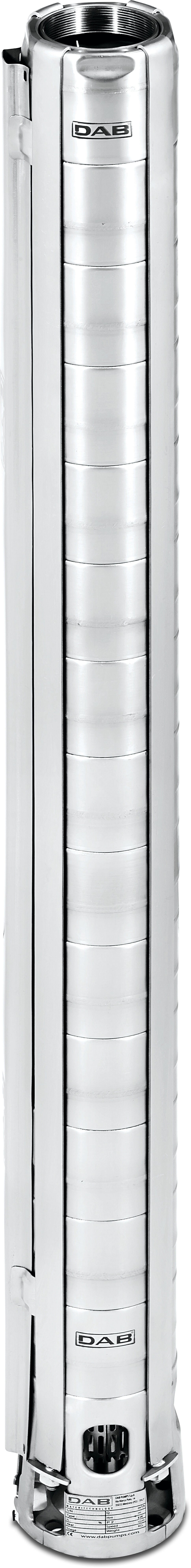 DAB Deep well pump Hydraulic part SS7A 08 stainless steel 304 5"female thread for 7"borehole 30KW