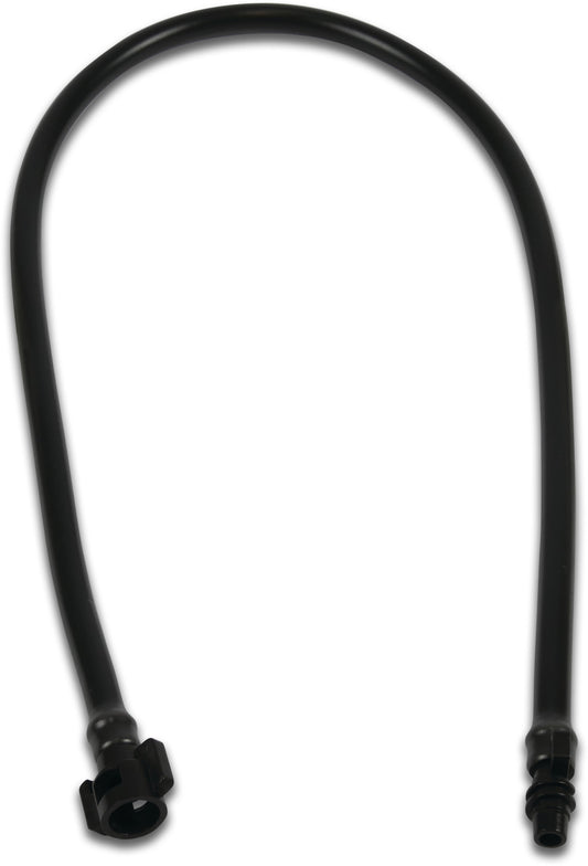 NaanDan PVC Kupplung PVC 4/7 mm Einsteck x Bayonet V-Teil 50cm Schwarz 7110 (VE: 10 St.)