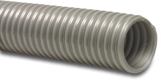 Profec Spiral Saugschlauch PVC 63 mm x 74,9 mm 4bar 0.9bar Grau 50m Typ Polar (VE: 50 m)
