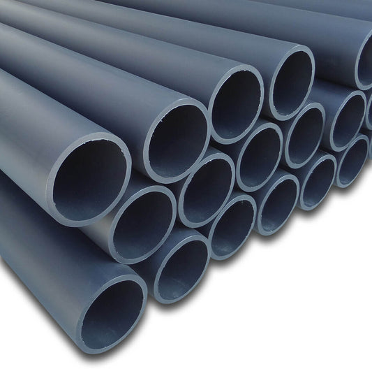Kabelschutzrohr PE 160 mm x 6,2 mm Glatt Schwarz 6m (VE: 6 m)