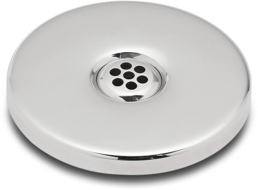 Ocean Abdeckung für Einlaufdüse Edelstahl 316 1 1/2" Außengewinde Edelstahl Typ Standard Round