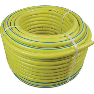 Wasserschlauch PVC 15 mm x 19,6 mm 8bar Gelb/Blau 50m Typ Supergarden (VE: 50 m)