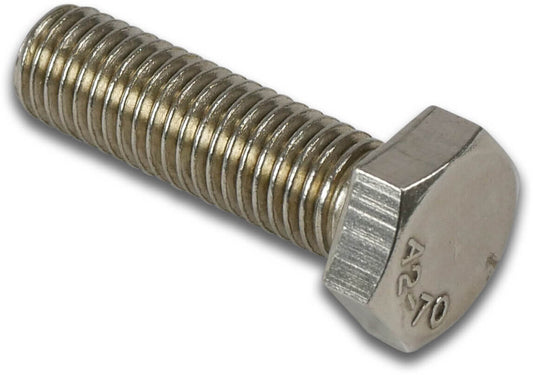 Schraube Edelstahl A2/70 Typ Vollgewinde