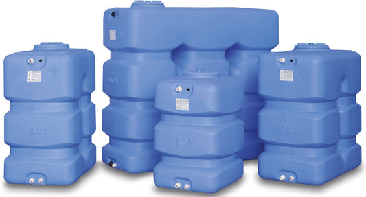 Elbi Behälter LDPE Blau 800ltr WRAS Typ CPN vertikal