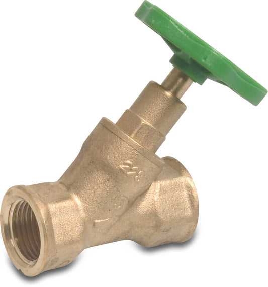 Schlösser Schrägsitzventil Messing Innengewinde 10bar DN40 Typ 1405