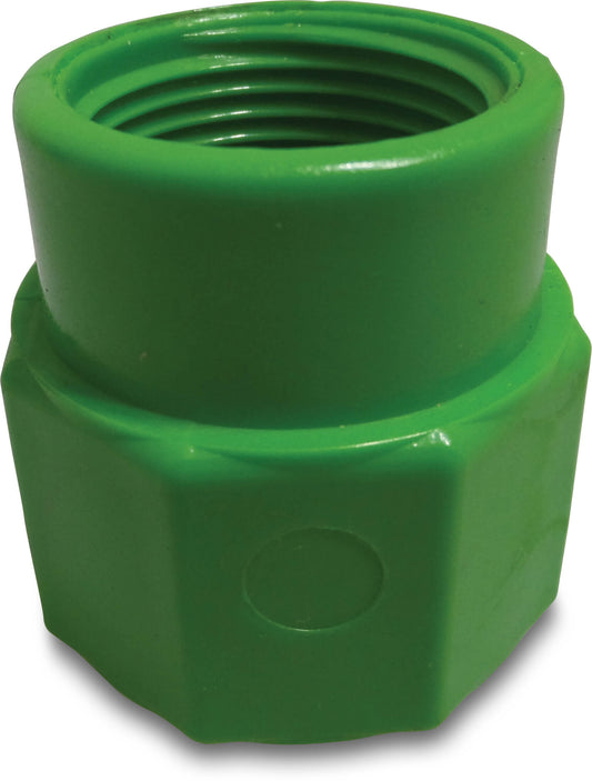 Fersil Gewindemuffe PVC-U 33 mm x 3/4" Klebemuffe x Innengewinde 8bar Grün (VE: 250 St.)