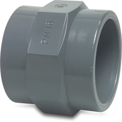 Profec Gewindemuffe PVC-U Klebemuffe x Innengewinde 10bar Grau