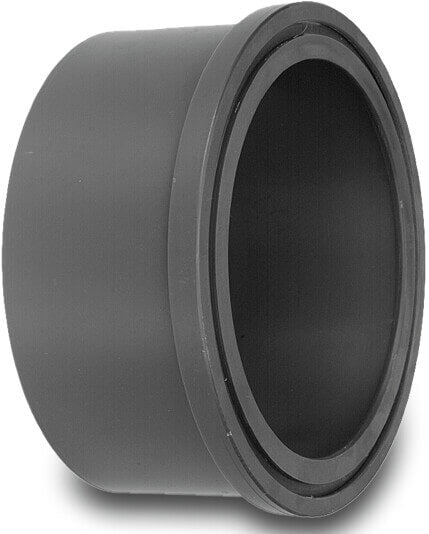 VDL Bundbuchse (O-Ring) PVC-U 250 mm Klebemuffe DN225 Grau