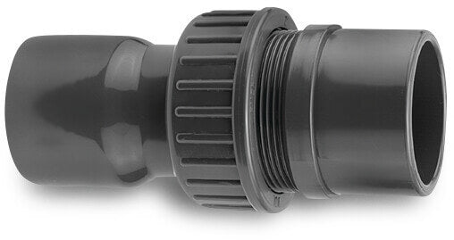 VDL 2/3 Verschraubung PVC-U 32 mm x 32/40 mm Klebemuffe x Klebemuffe/Klebestutzen 10bar Grau