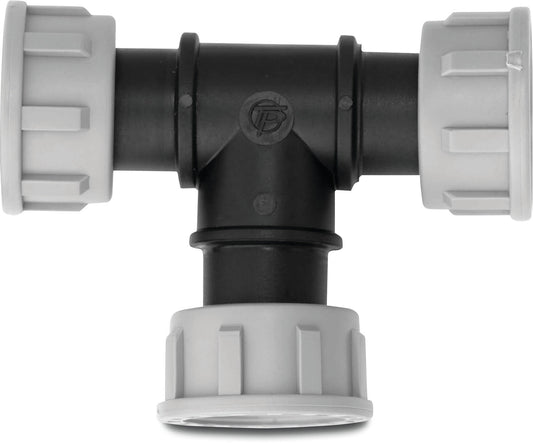 Tavlit Swivel T-Stück 90° PP 1" Innengewinde 10bar
