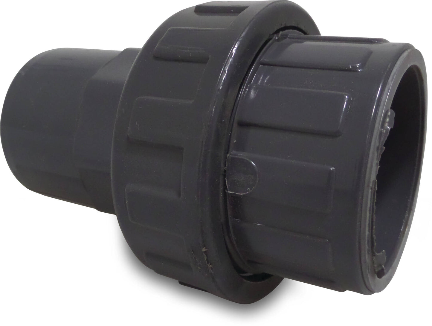 Profec Verschraubung PVC-U Klebemuffe x Stutzen 10bar DN50 Grau