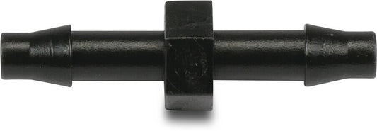 Schlauchverbinder PP 6 mm Tülle 3,5bar Schwarz (VE: 10 St.)