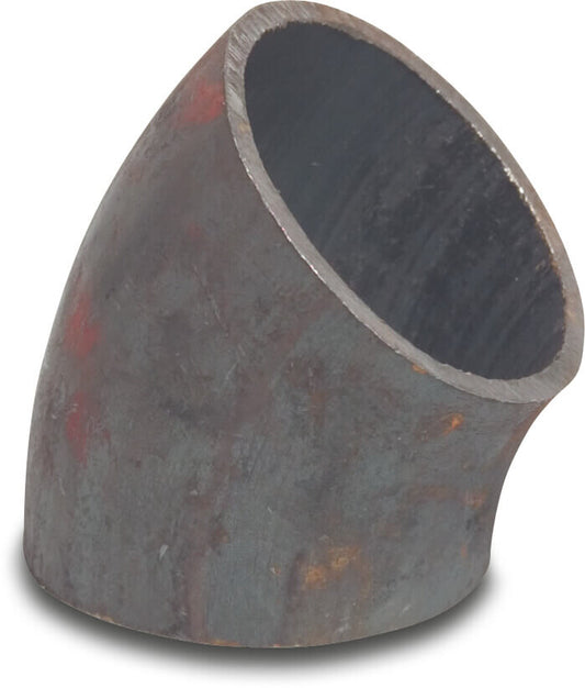 Bogen 45° Stahl x x 2,6 mm Stumpfschweißung