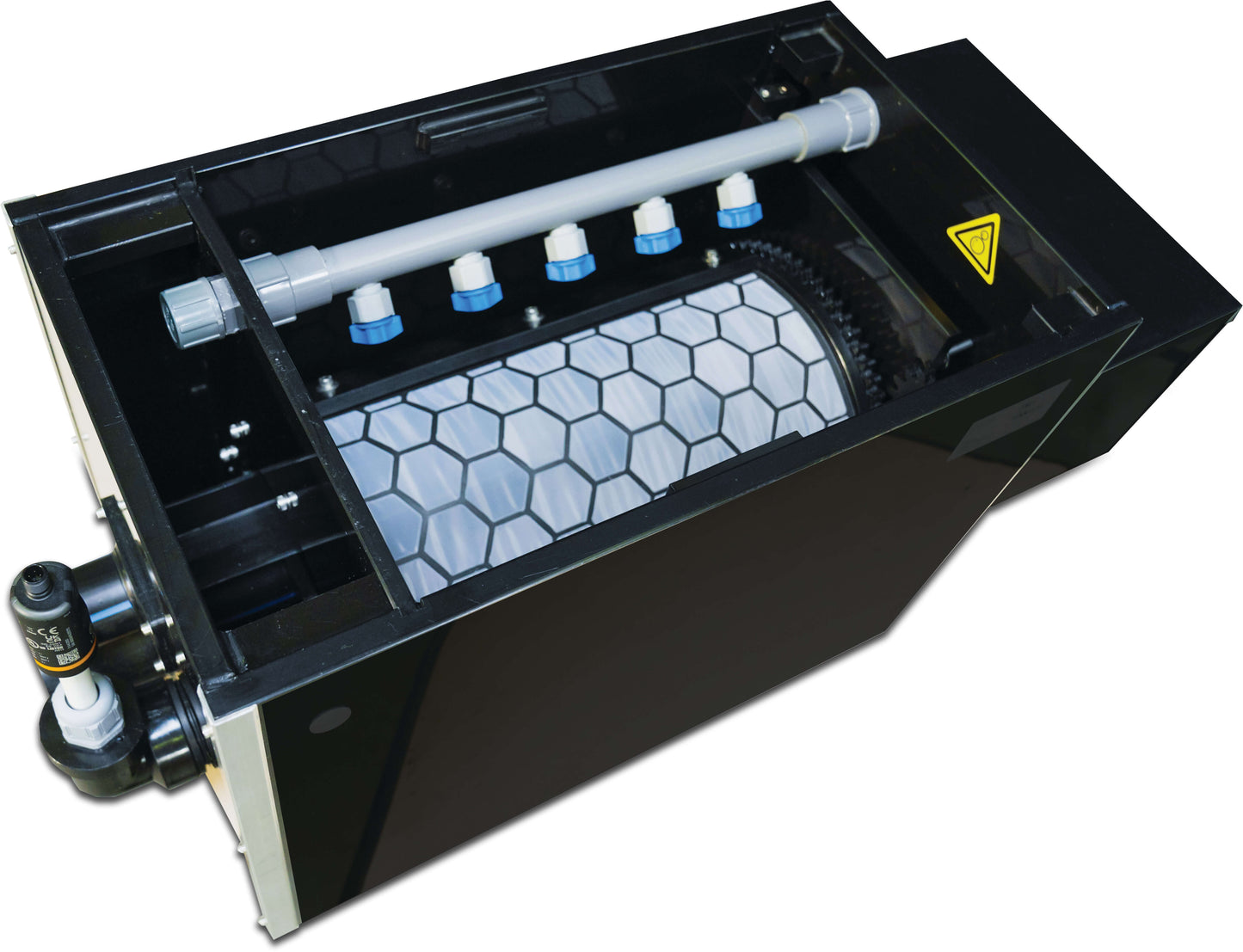 Trommelfilter HDPE 60micron Nylon Filtereinsatz 230/400VAC Schwarz Typ