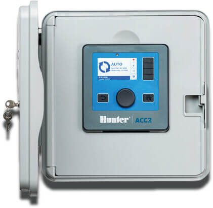 Hunter ACC2-1200 Steuergerät Kunststoff 24VAC Weiß/Blau 12 Stationen
