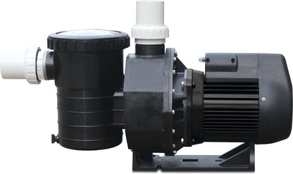 Flotide SB30T Schwimmbadpumpe 63 mm / 2" Metrisch/Imperial Klebemuffe 10,5A 400VAC Schwarz