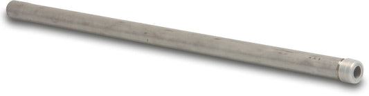 Nr. 23 Rohrnippel Edelstahl 304 1/2" Außengewinde x Innengewinde