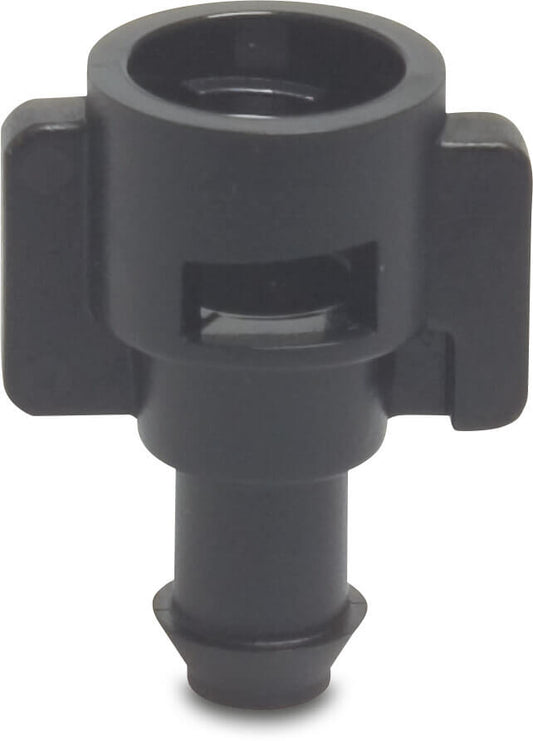 NaanDan Adapter Kunststoff Bayonet F x Tülle/Einsteck Schwarz (VE: 10 St.)