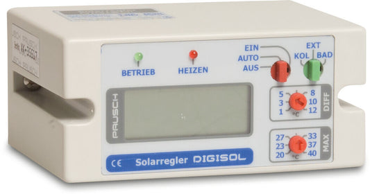 Solarreglung 230VAC Weiß Typ Digisol